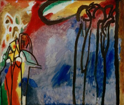 Improvvisazione 19 da Wassily Kandinsky